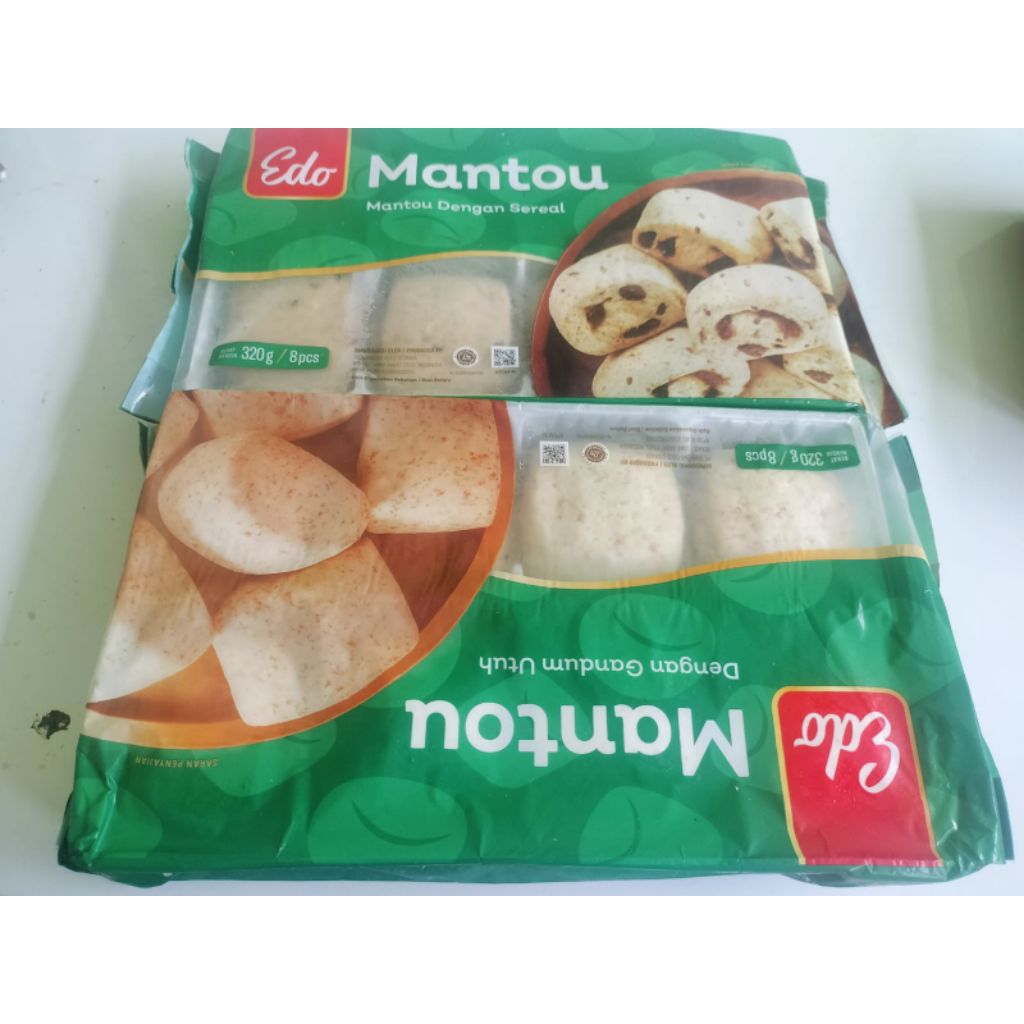 

Edo Mantou 320gr isi 8