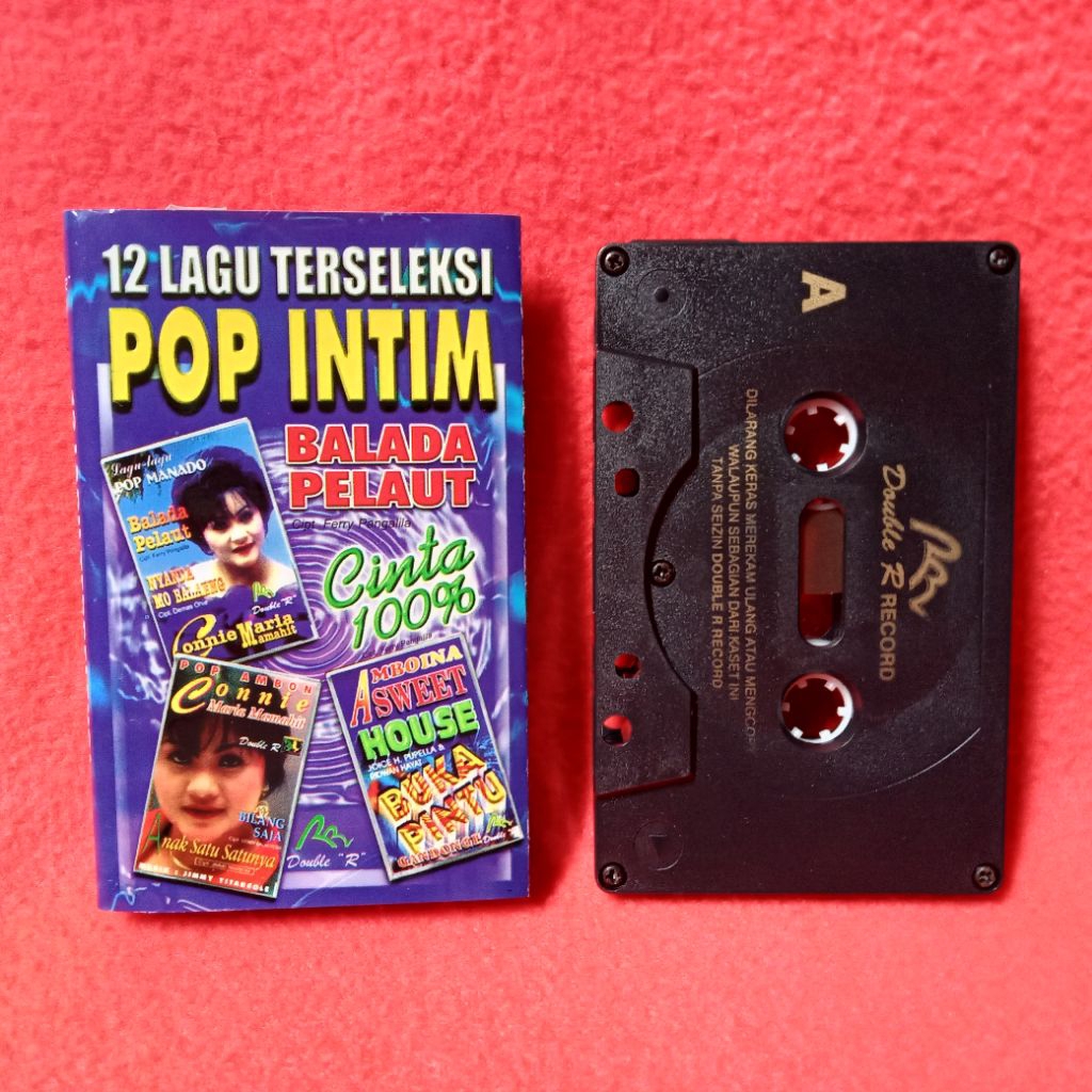 Kaset Pita 12 Lagu Terseleksi Pop Intim
