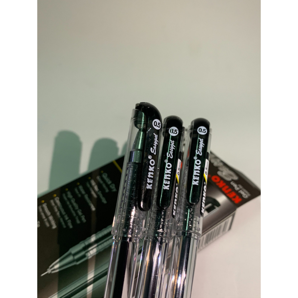 

KENKO GEL PEN / Pulpen Jel / Pena Jel / Pen Tinta Gel Easy Gel
