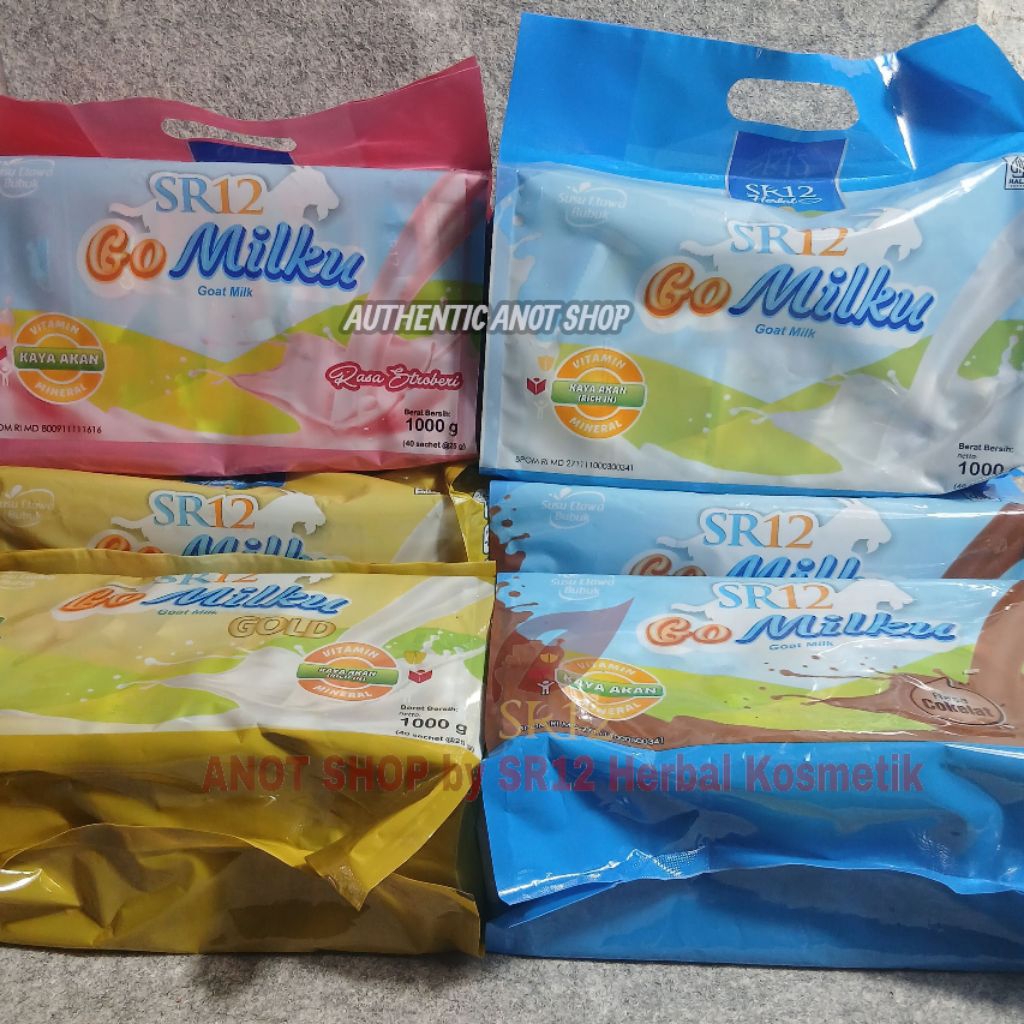 

SR12 Go Milku Sachet Asli