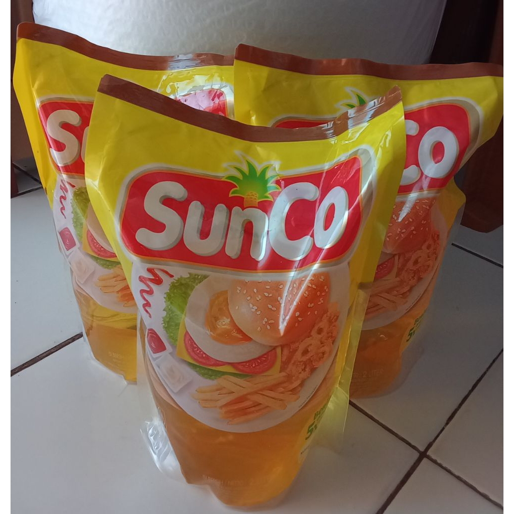 

3 POUCH MINYAK GORENG SUNCO 2L (2Lx3)