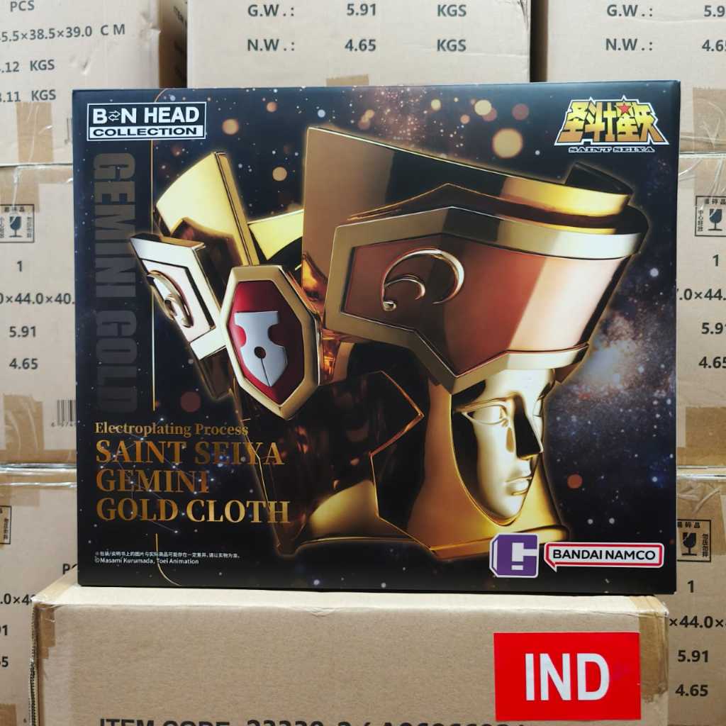 BN HEAD COLLECTION SAINT SEIYA GEMINI - SAINT SEIYA By BANDAI