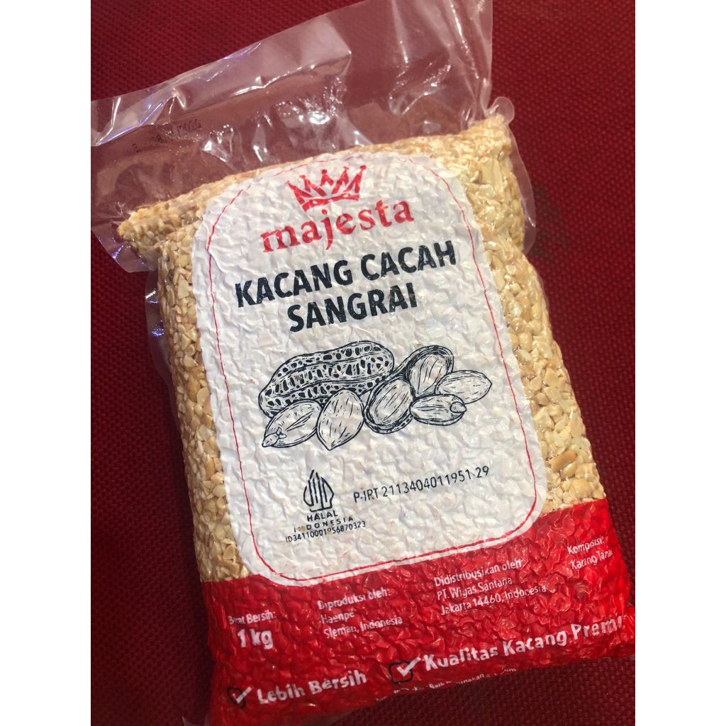 

Majesta Kacang Cacah Sangrai 1 kg/500gr