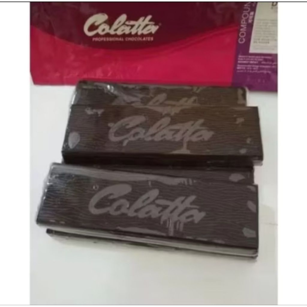 

COKLAT BATANG REPACK COLATTA DARK COMPOUND KEMASAN 200GR