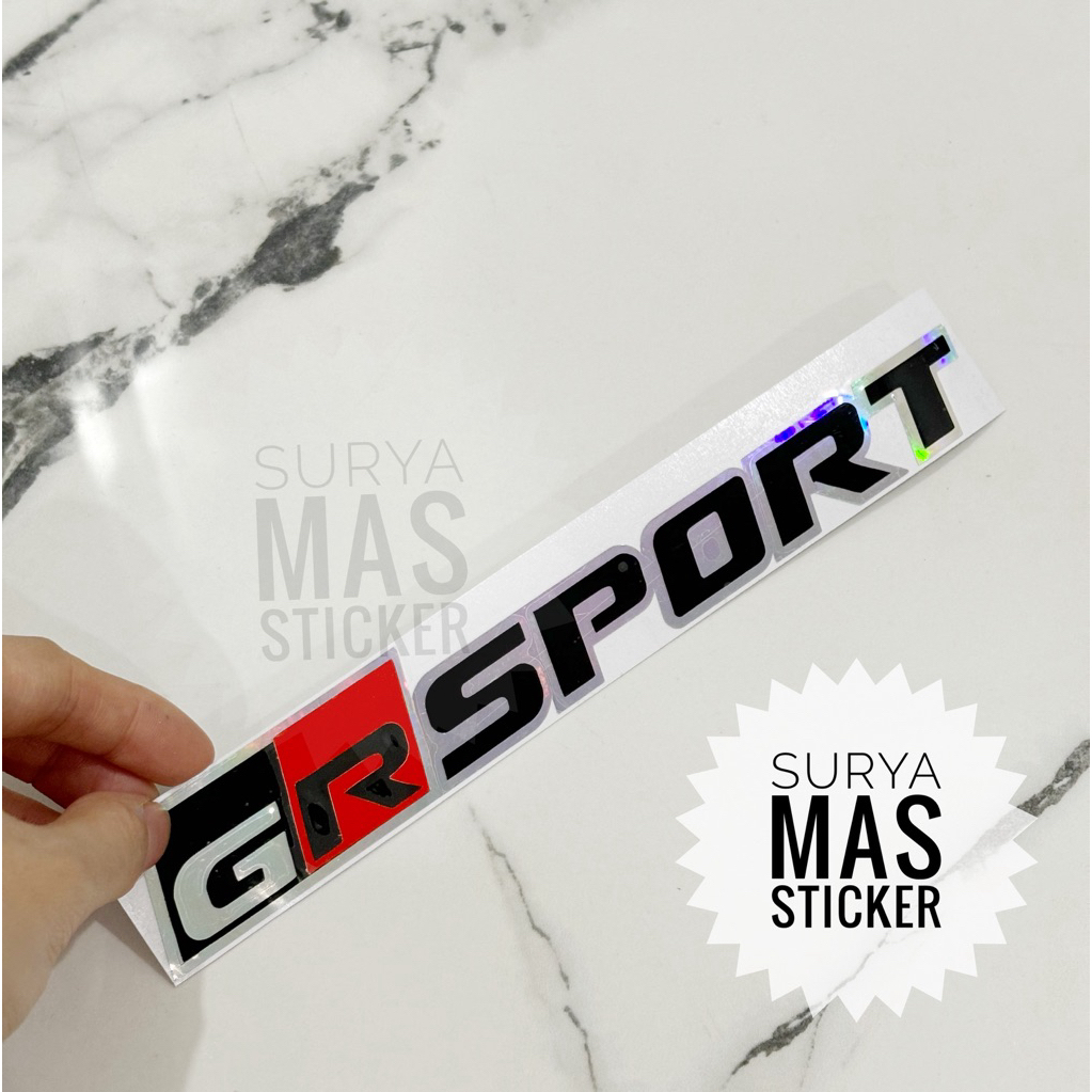 emblem logo gr sport hologram mobil