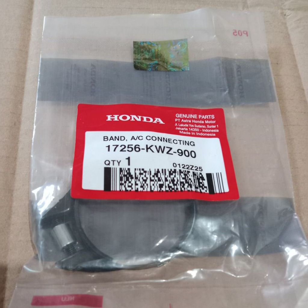 AHM 17256-KWZ-900 Klem Karet Filter Udara Vario125/150,PCX150CBU,NewSupraX125Fi,NewBlade125Fi,RevoFi