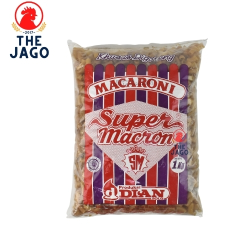 

Makaroni Dian Super Macron 1kg - Bestseller Makaroni Goreng Mekar! Mengembang Sempurna - Renyah Kriuk