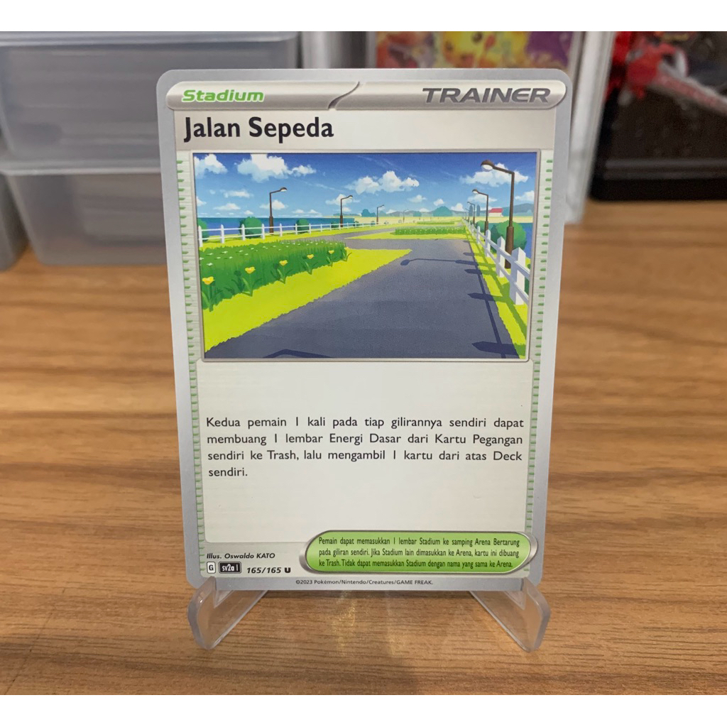 Kartu Pokemon Stadium Jalan Sepeda
