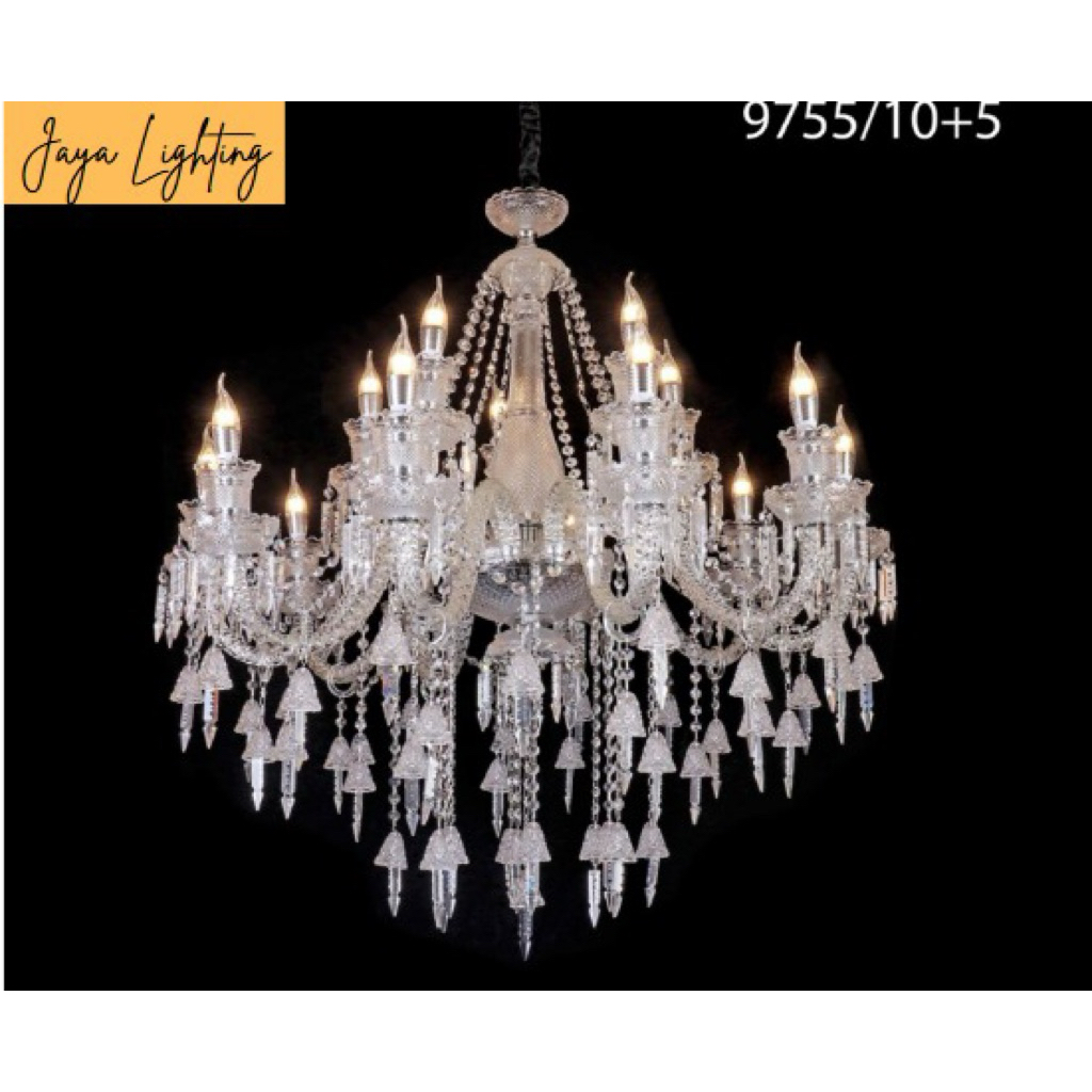 Lampu Gantung Kristal Modern