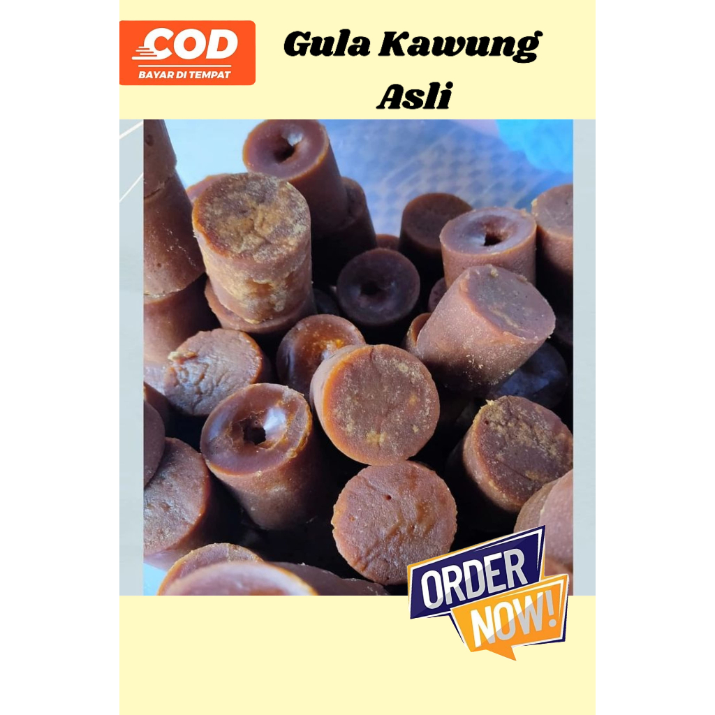 

[1kg] Gula aren asli - Kawung Asli 100% Manis Alami
