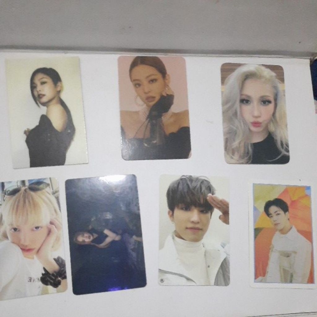 Photocard blackpink, treasure, somi