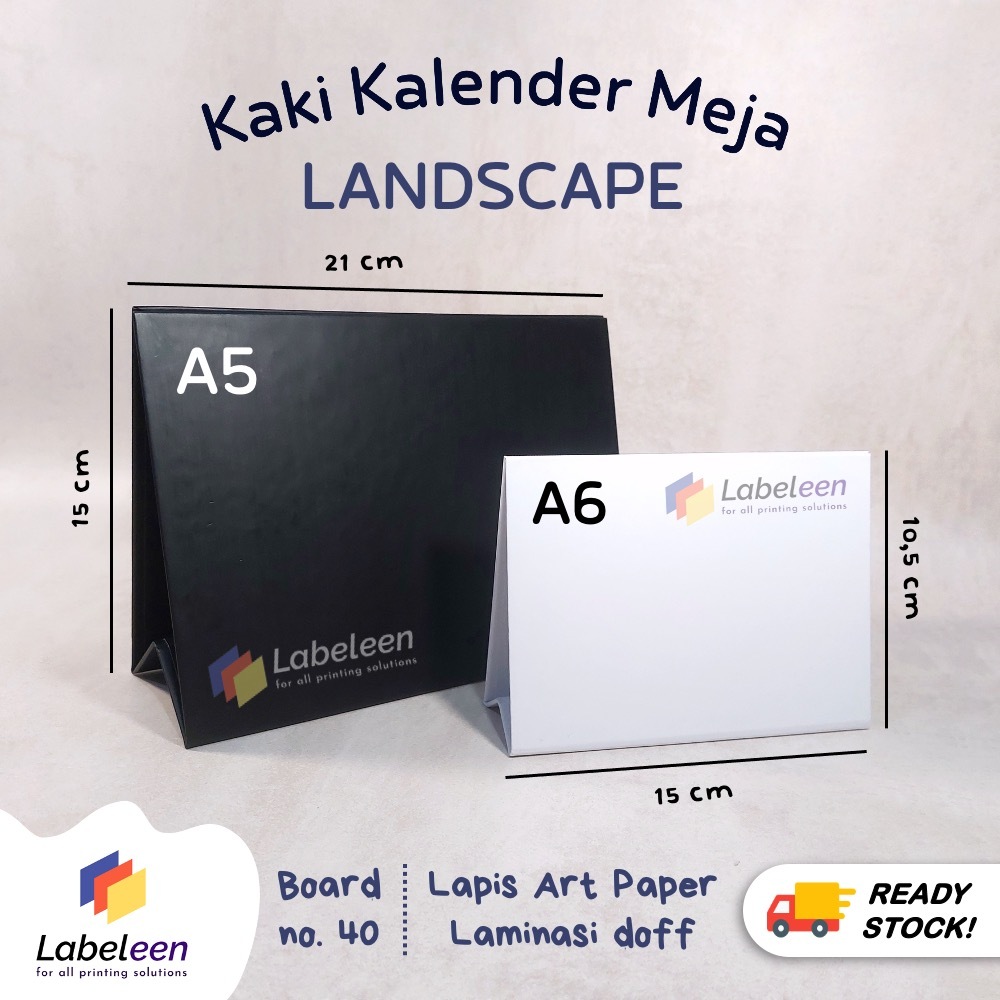 

Kaki Kalender Meja Landscape A5 A6 | Tatakan Kalender | Kaki Kalender Duduk | Dudukan Penopang Hardcover