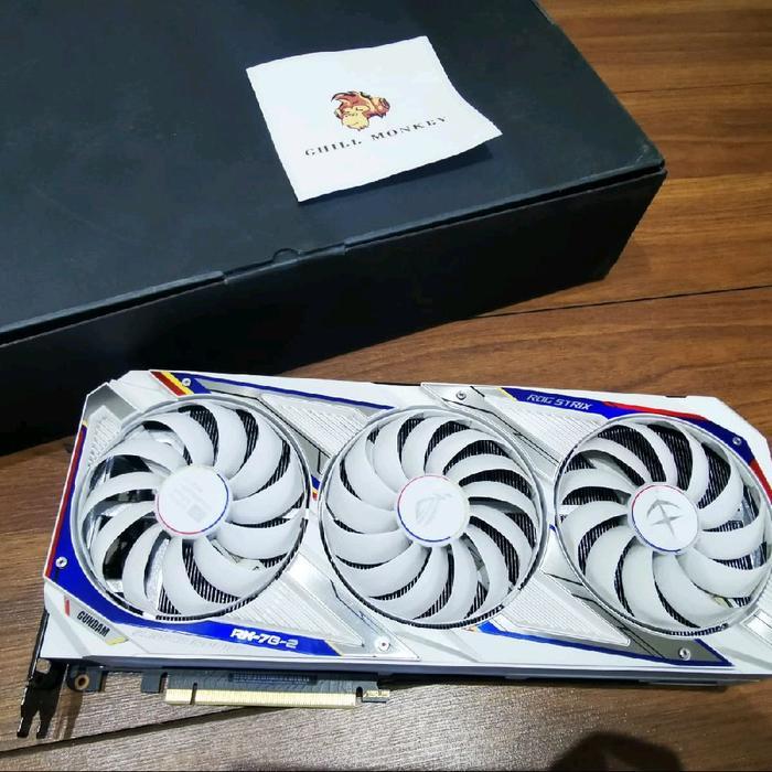 VGA NVIDIA RTX 3080 ASUS GUNDAM RARE ITEM MULUS BERGARANSI MURAH