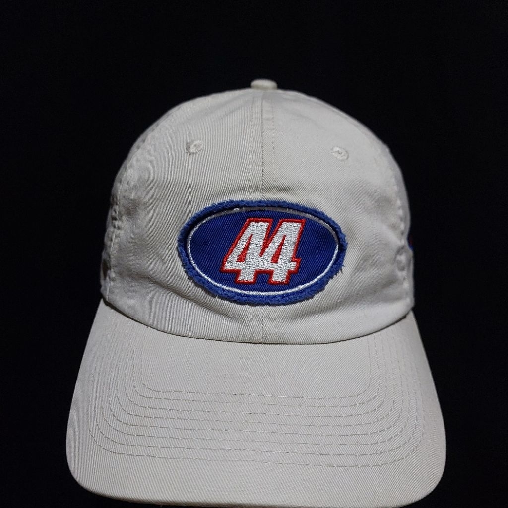 topi cap NASCAR BUCKSHOT JONES #44 cream original