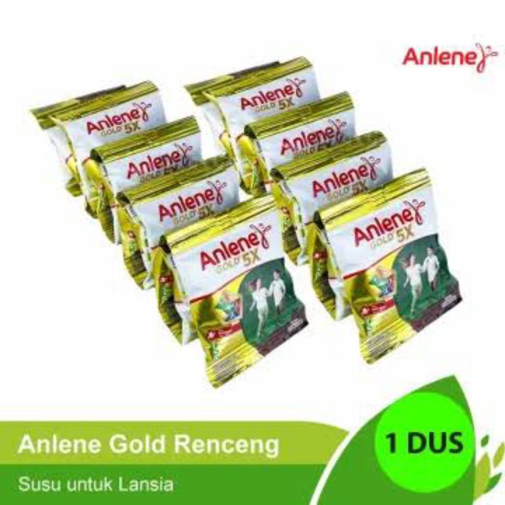 

Susu Anlene Gold Rasa Vanila dan Coklat - Sachet Isi 12rcg x 10pcs (120 pcs) (Free Botol Tumbler Selama Persediaan Masih ada)