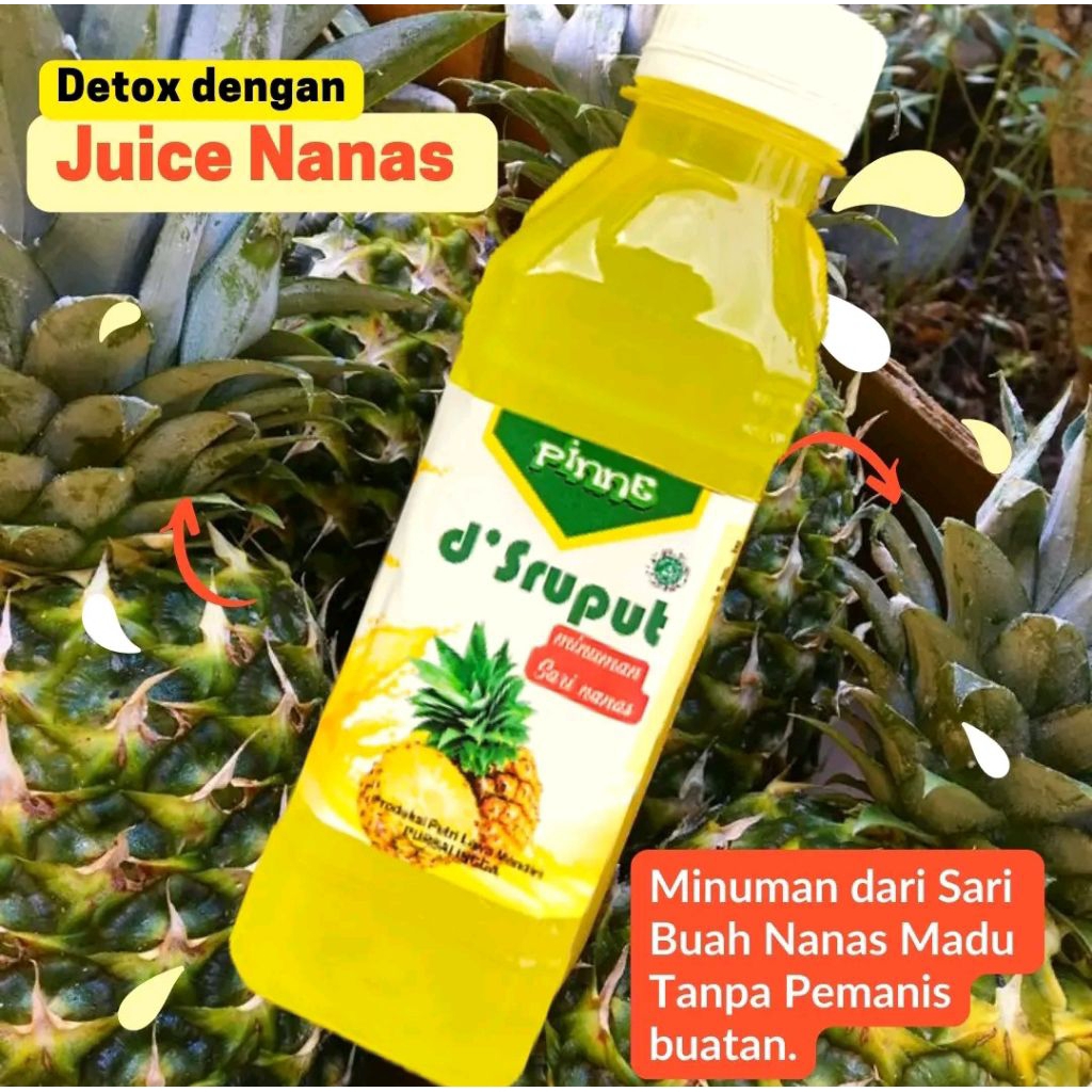

Sari Buah Nanas Madu Asli 250ml