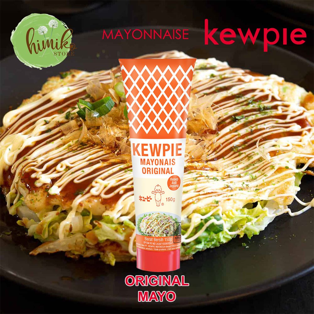 

Forcysn Kewpie Original Mayonnaise 150 Gram / 300 Gram / 1 Kg - Authentic Taste Original Mayo