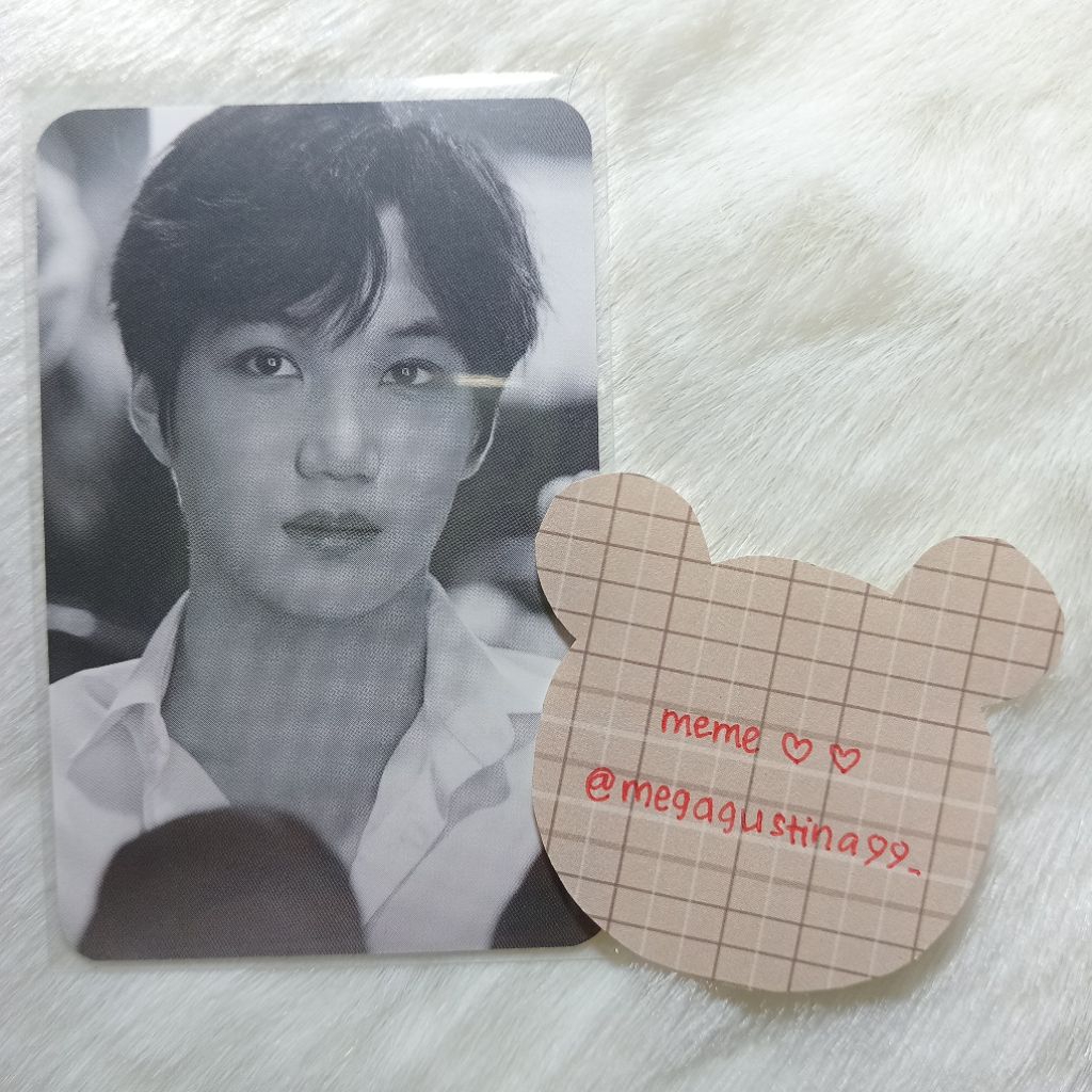 [READY STOCK - OFFICIAL] : Photocard Kai EXO Figure gs25