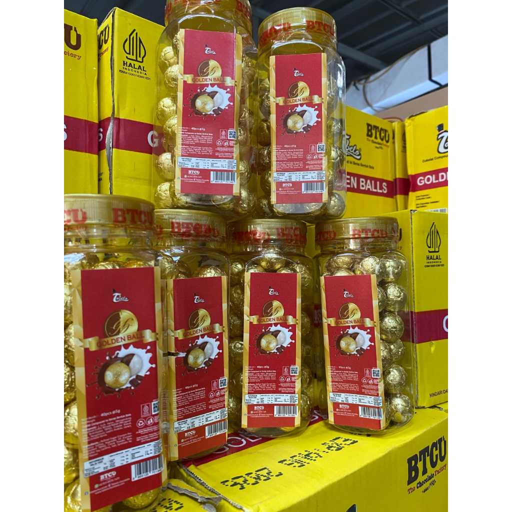 

COKLAT TOBELO GOLDEN BALL isi 40 pcs