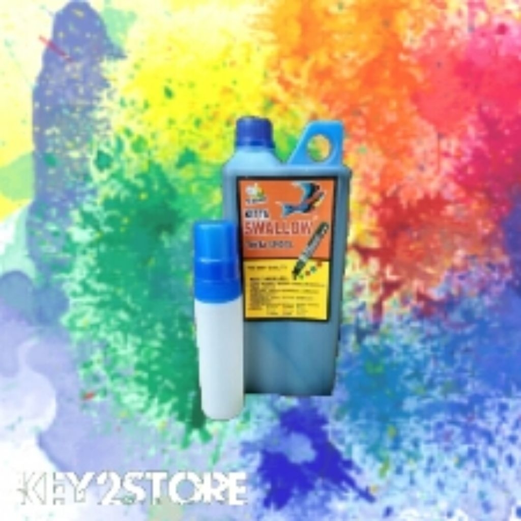 

Tinta Permanen Kitta Swallow Warna Merah