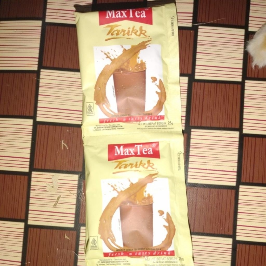 

Max Tea Teh Tarik 1 rtg/10 sachet