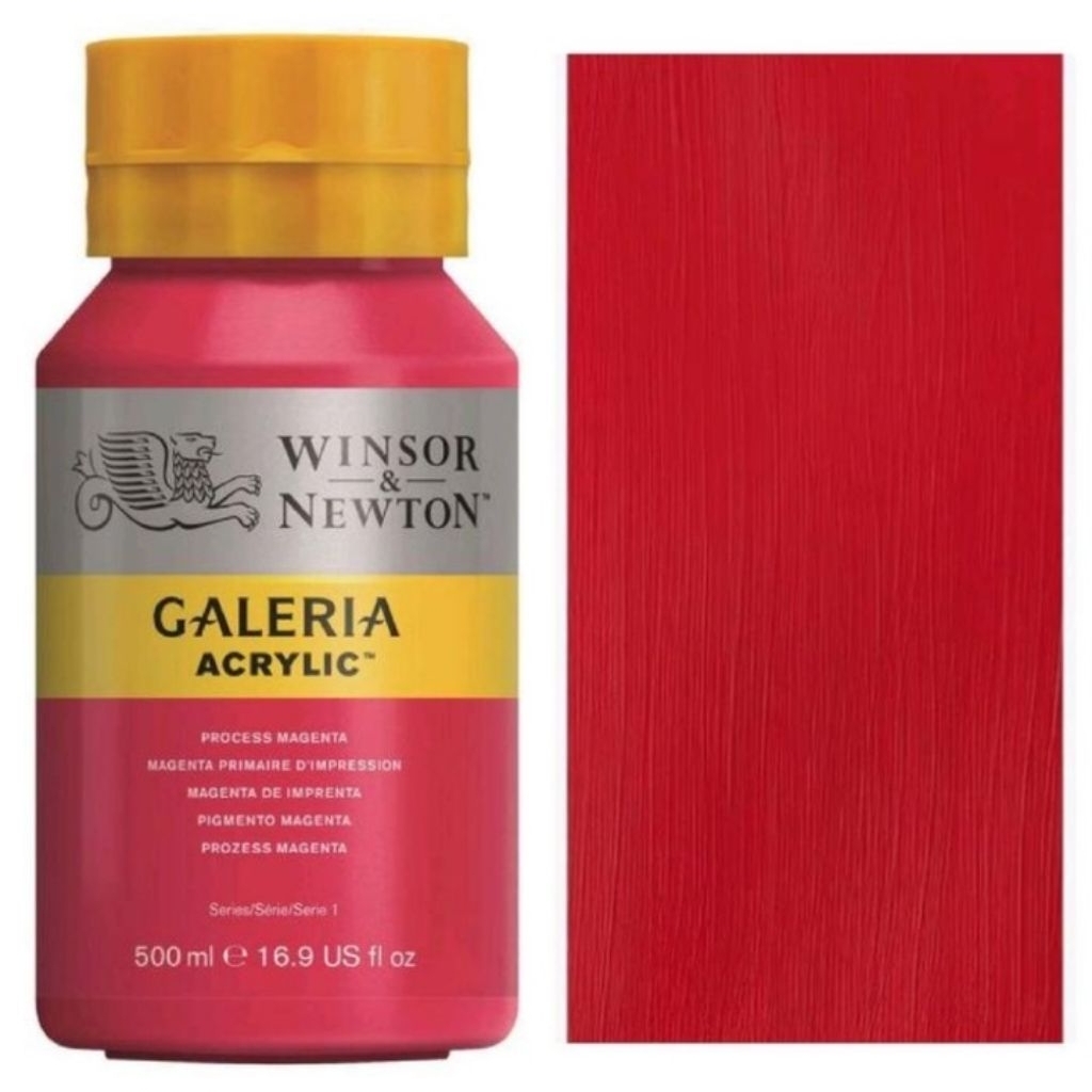 

GALERIA ACRYLIC PAINT 500 ML PROCESS MAGENTA WINSOR & NEWTON