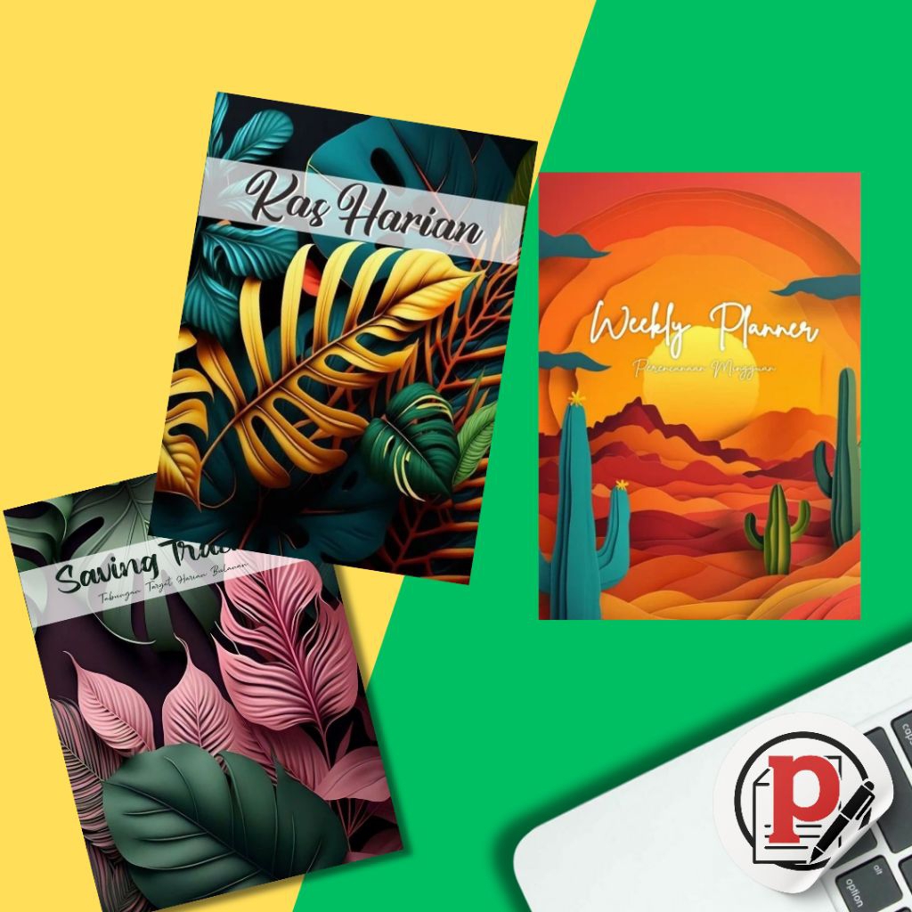 

Buku Agenda Weekly Planner / Kas Harian / Buku Saving Tracker
