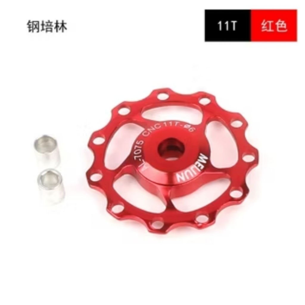 Pulley RD 11 T Sepeda Bearing Pulley RD sepeda Gear RD 11 T
