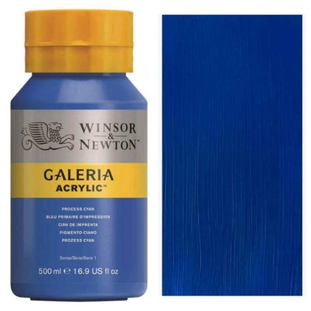 

GALERIA ACRYLIC PAINT 500 ML PROCESS CYAN WINSOR & NEWTON