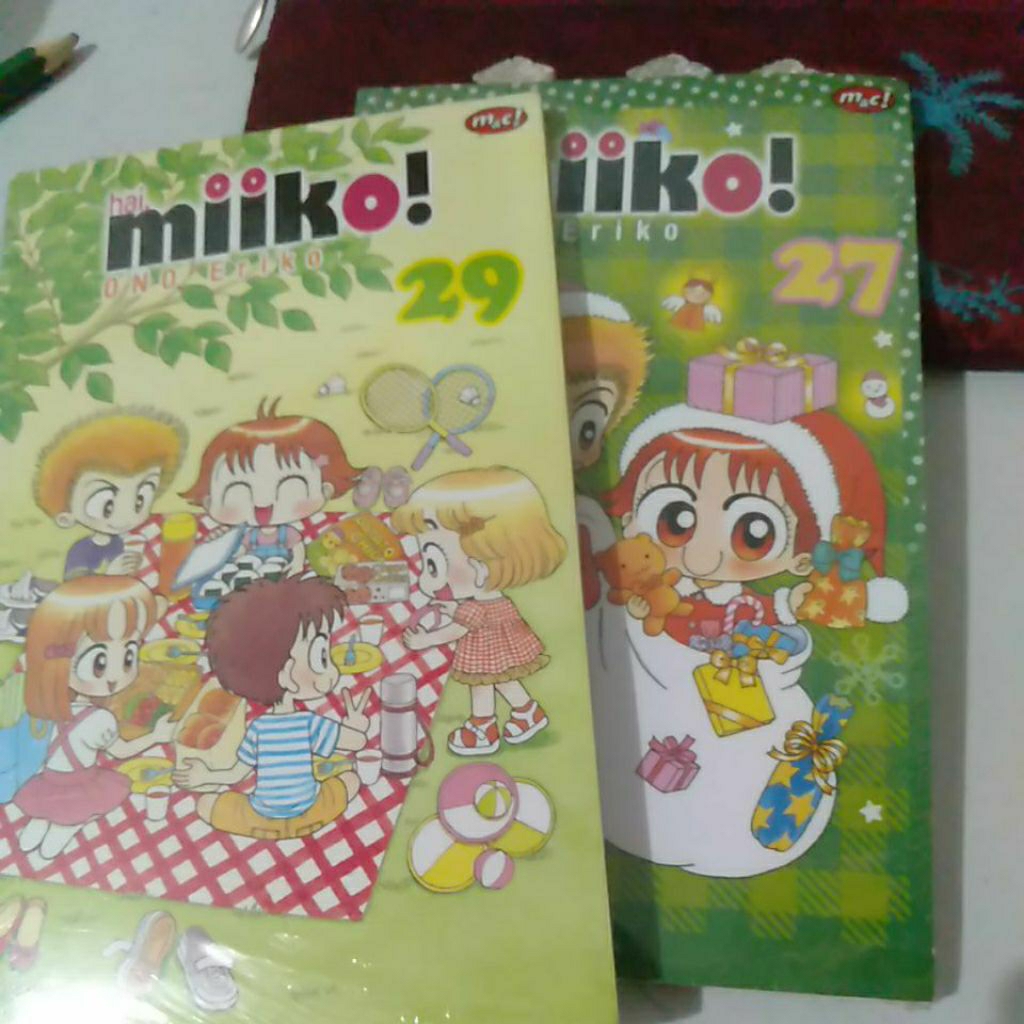 komik miiko 27,29 segel