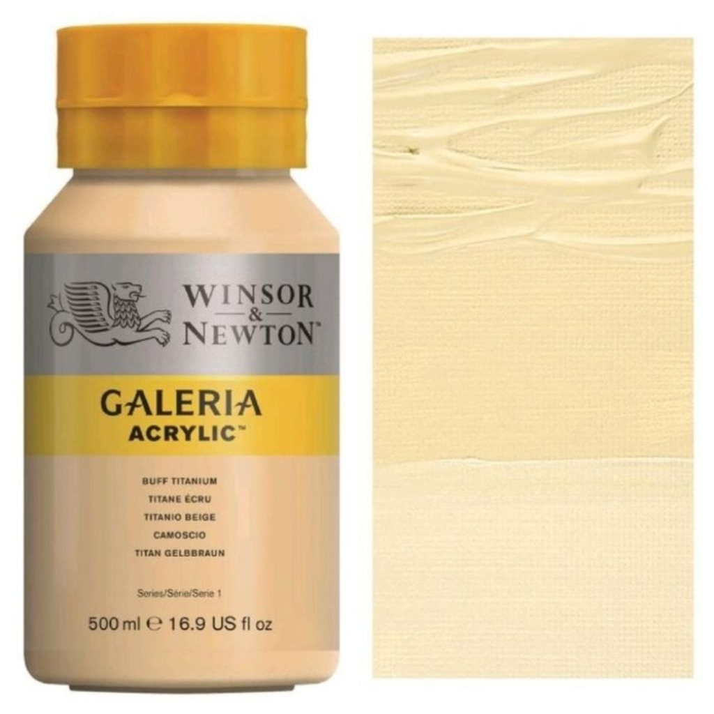 

GALERIA ACRYLIC PAINT 500 ML BUFF TITANIUM WINSOR & NEWTON