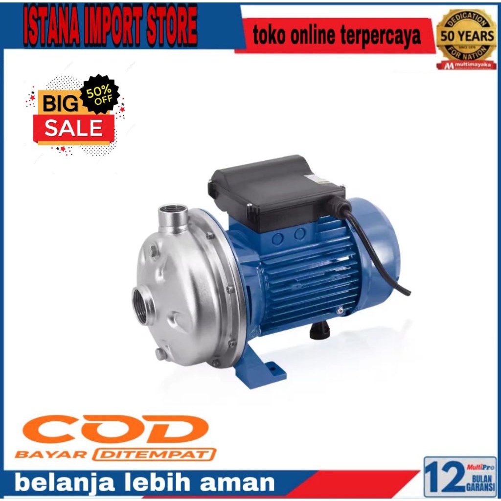 Pompa Ebara CDXM 200/20 2Hp 1,5Kw 220V Centrifugal Pump Ebara 1 phase