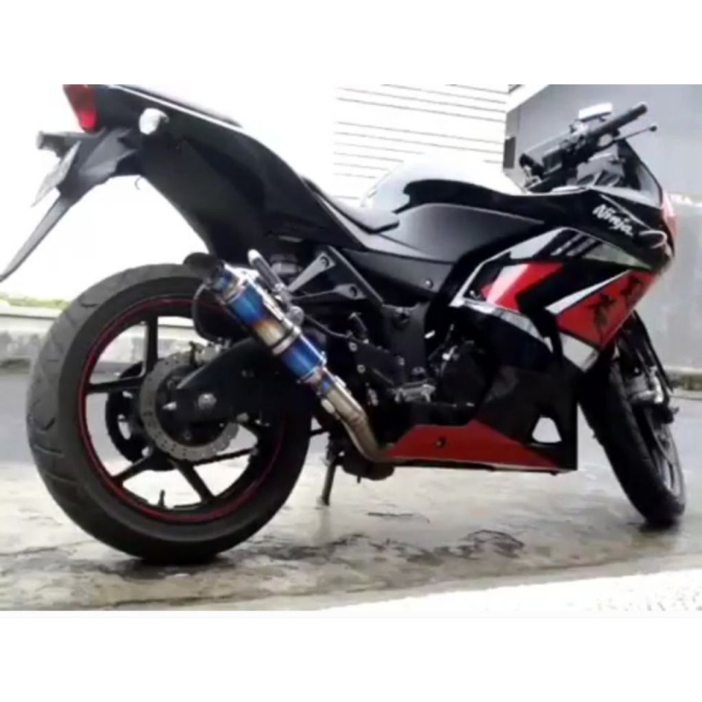 Slipon exhaust R9 mugello for ninja250new ninja250fi old ninja250 karbu ninja 250mono z250 mt25 R25 