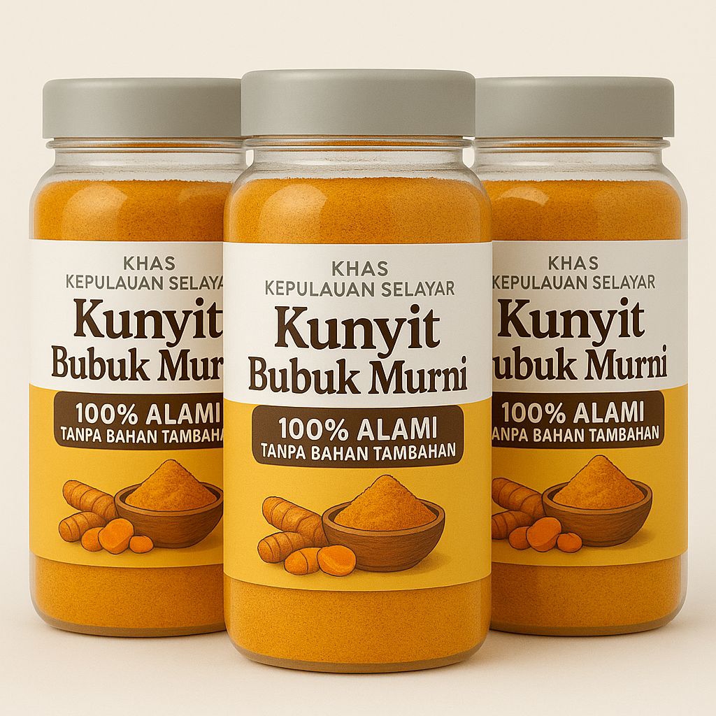

Kunyit Bubuk Murni 100% Asli Tanpa Campuran 100 Gram