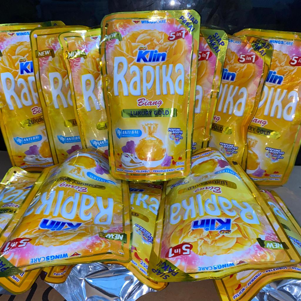 Rapika Biang Luxury Gold Kemasan 250 ml Pouch / Rapika Biang Luxury Gold