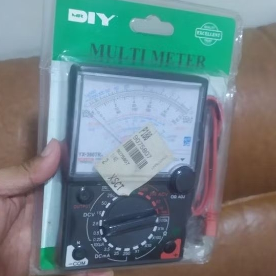 Multimeter Analog DIY