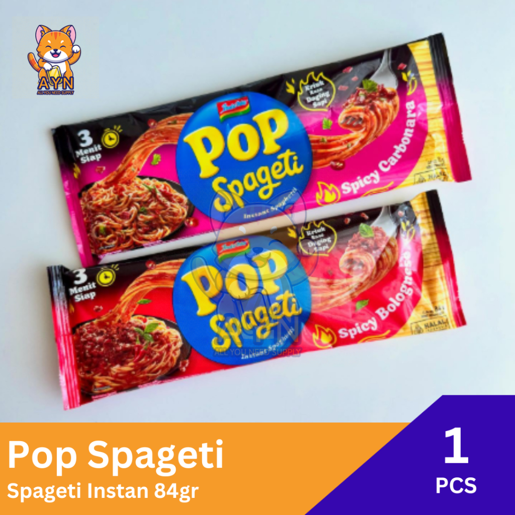 

Indomie Pop Spageti Spaghetti Instan Spicy Carbonara | Spicy Bolognese [ 1 pcs ]