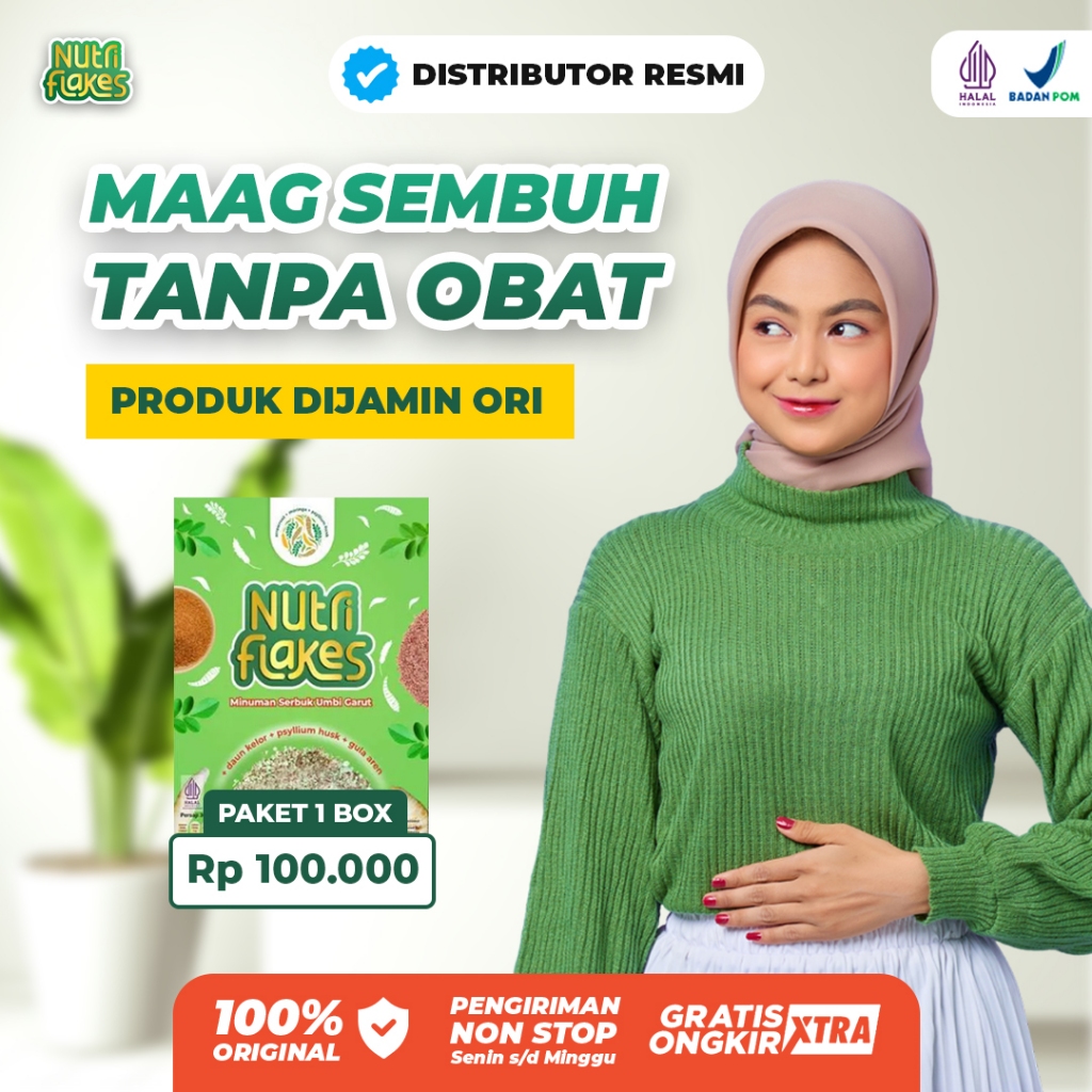 

Atasi Asam Lambung, Maag, Gerd – Sereal Umbi Garut Herbal BPOM