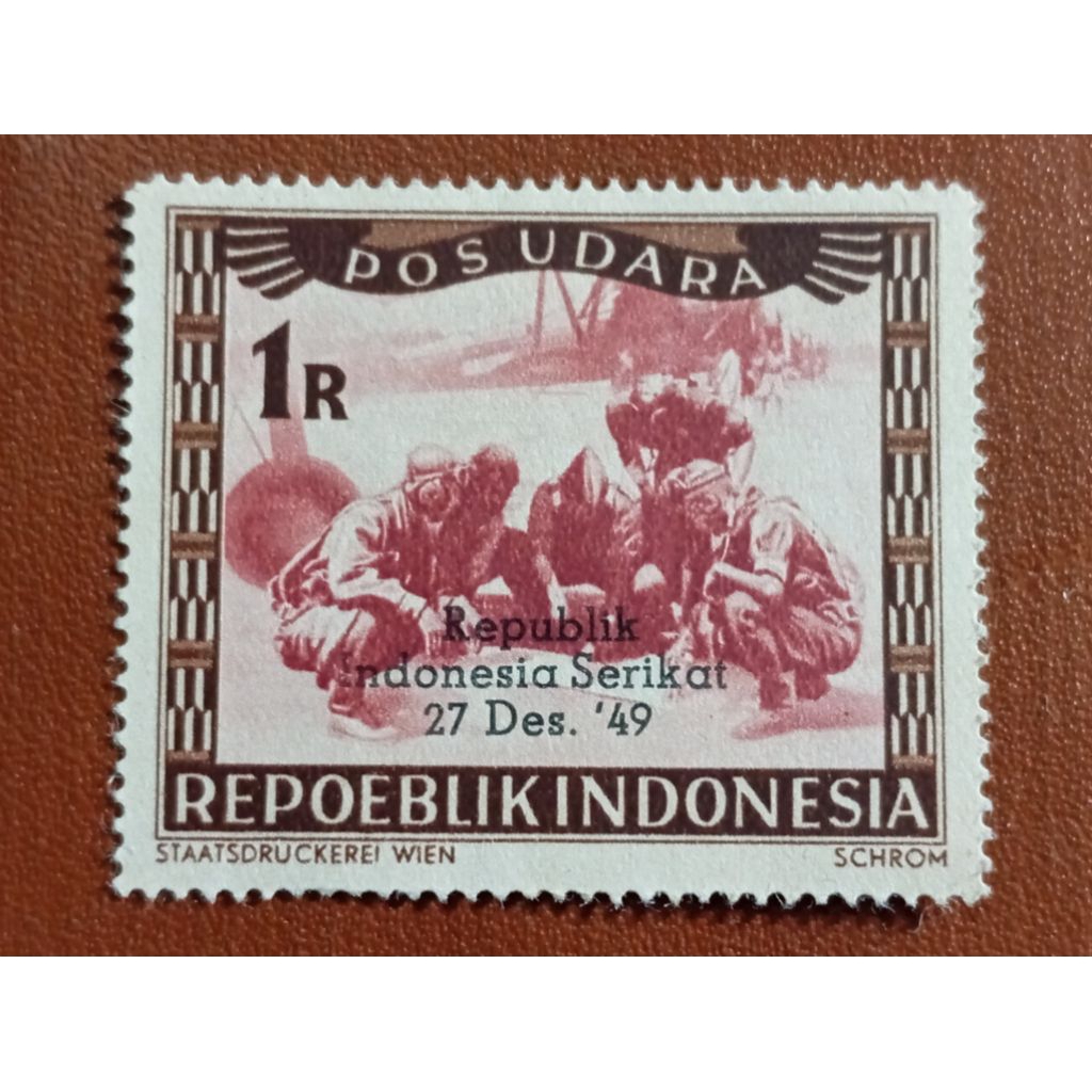 

Prangko Wina Pos Udara 1R Ct.Repoeblik Indonesia Serikat 49