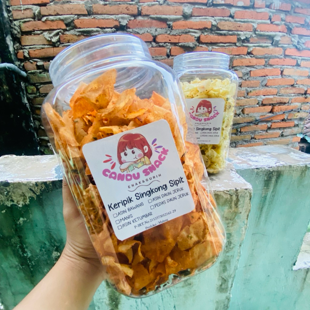 

Keripik Singkong Kriwil Keripik Singkong Tipis Kemasan Toples
