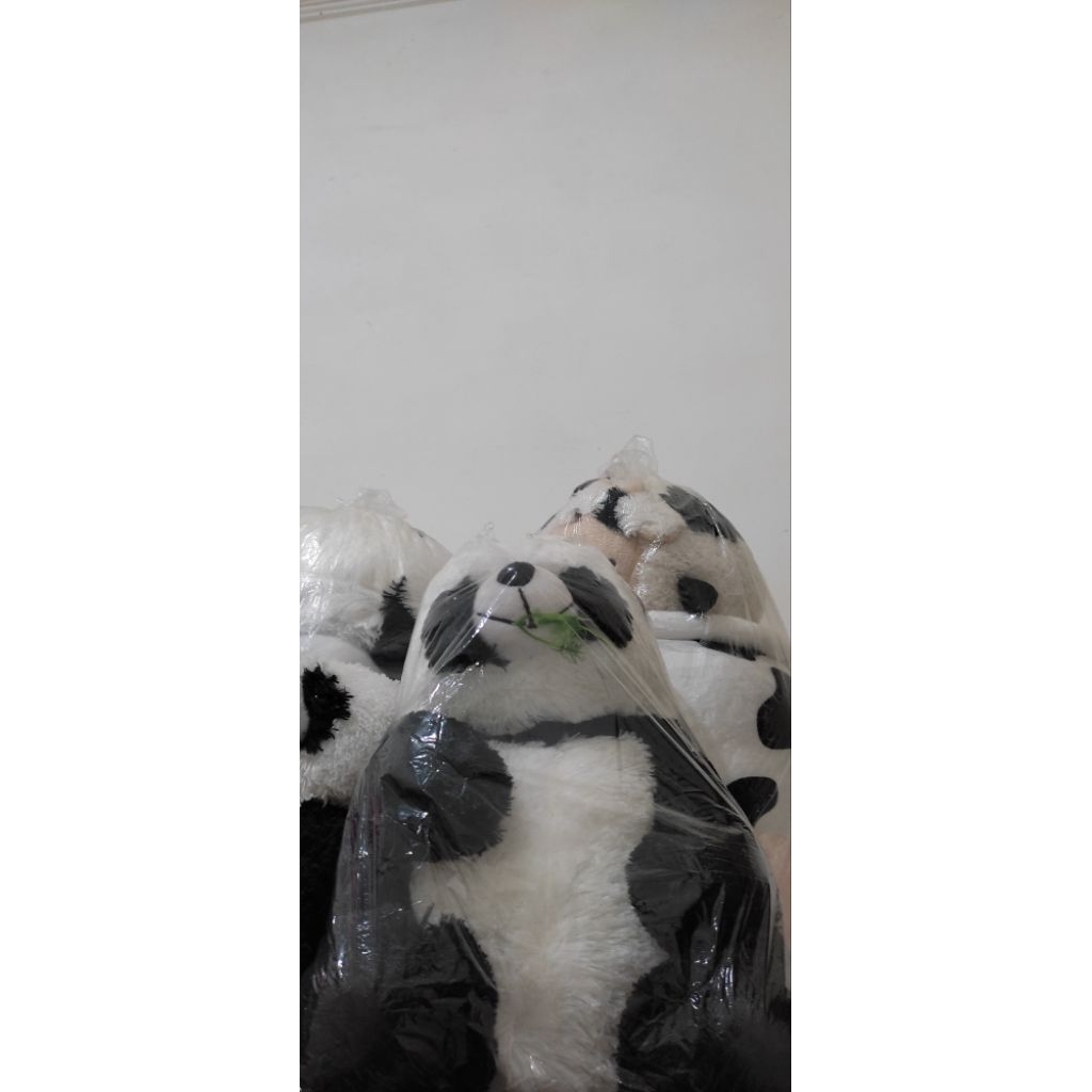 boneka panda preloved (baru)