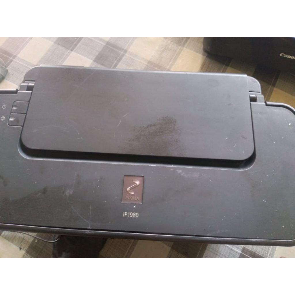 printer canon pixma ip1980 kosongan siap pakai + free kabel power