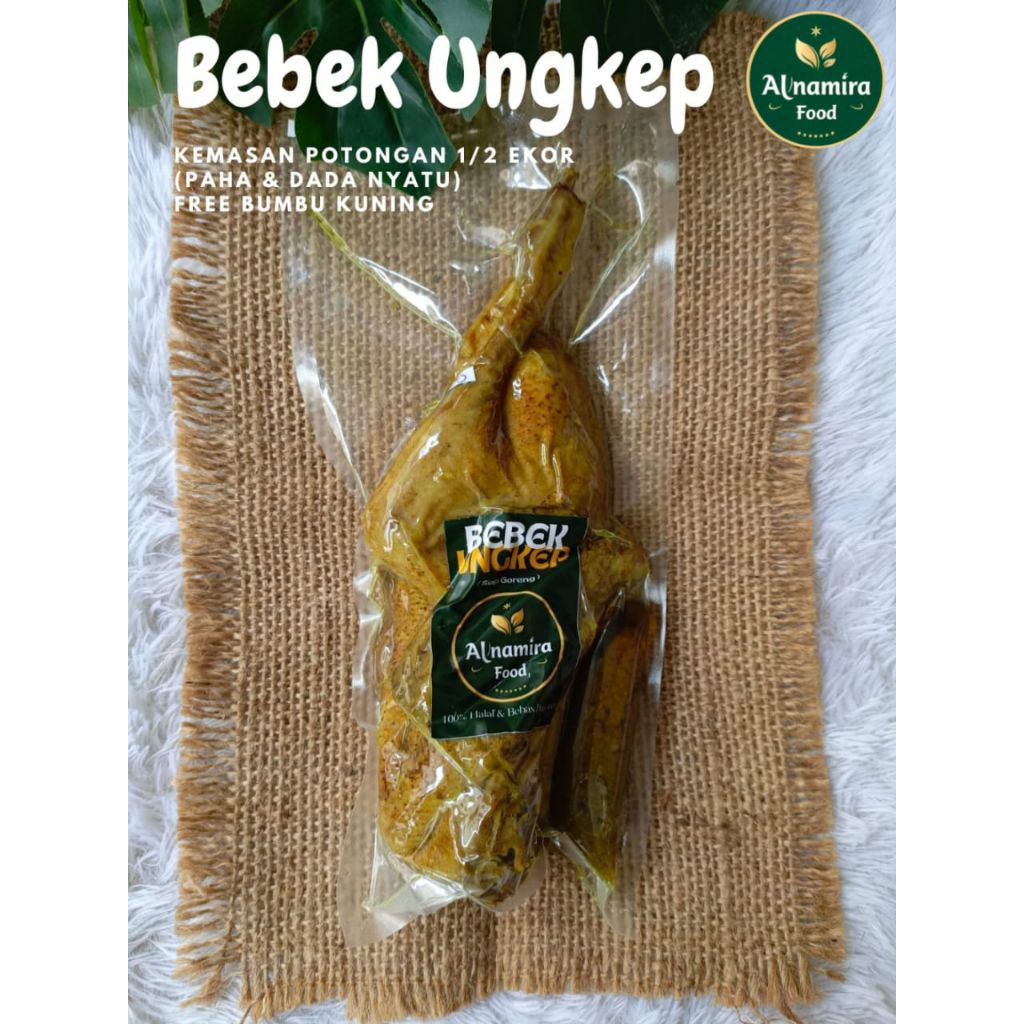 

BEBEK UNGKEP FROZEN SIAP GORENG ALNAMIRA FOOD KEPALA ATI AMPELA CEKER BEBEK