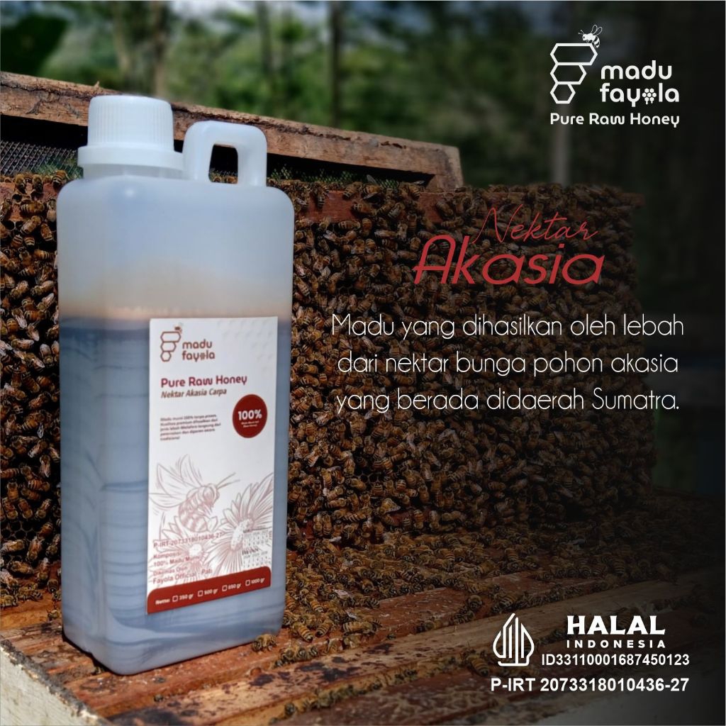 

Madu Akasia 1kg Madu Fayola