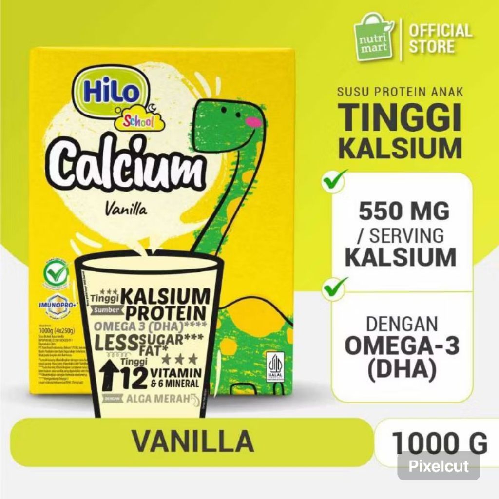 

HILO SCHOOL TINGGI KALSIUM 1000 GR