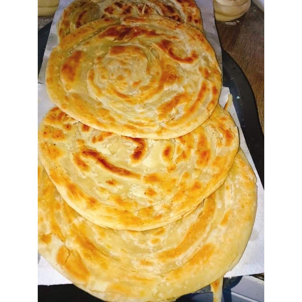 

Roti canai original 5pc/Roti paratha polos/Roti India garing/Frozen food praktis