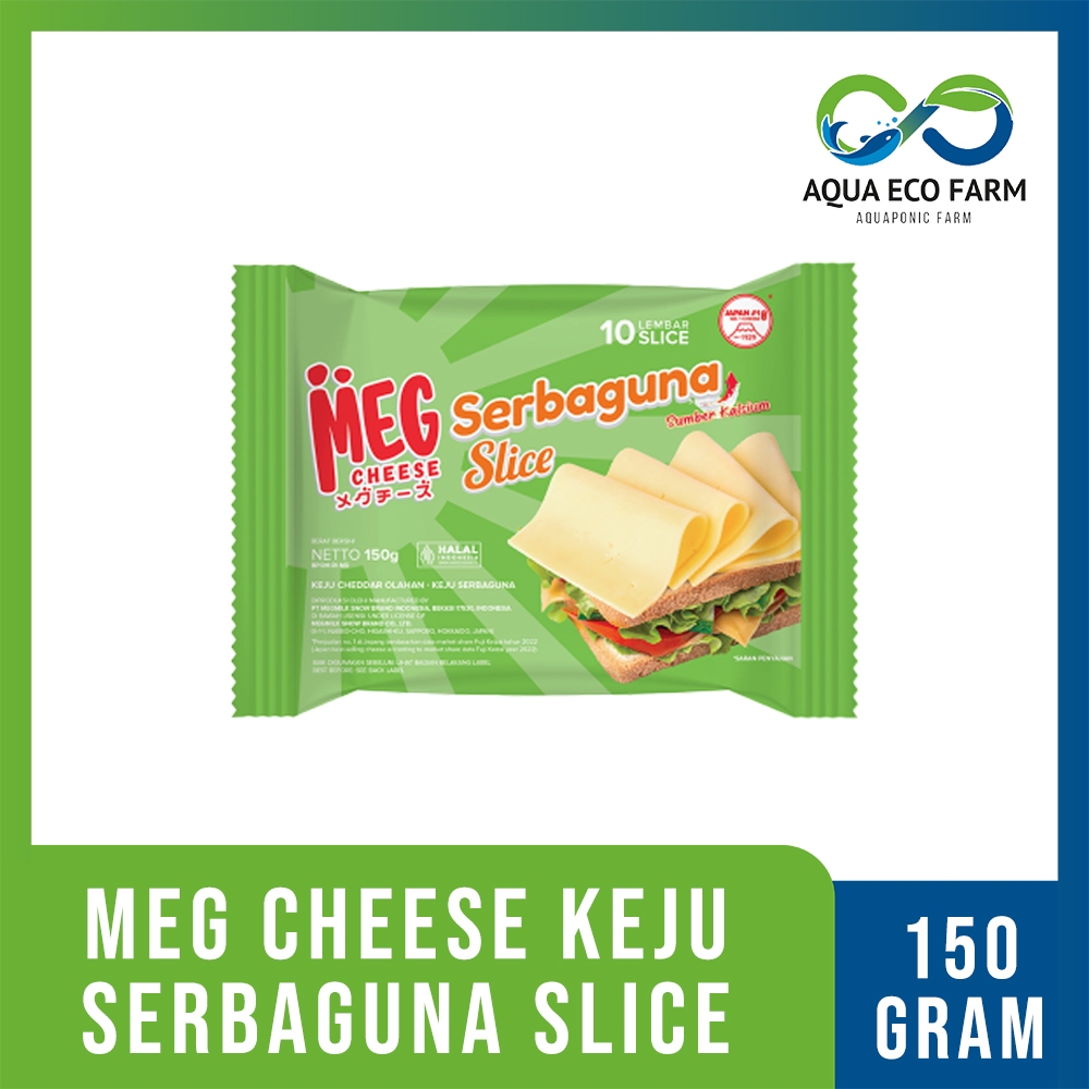 

[AquaEcoFarm] Keju Meg Serbaguna Slice 150gr – Praktis, Lezat, Cocok untuk Segala Hidangan | Bandung