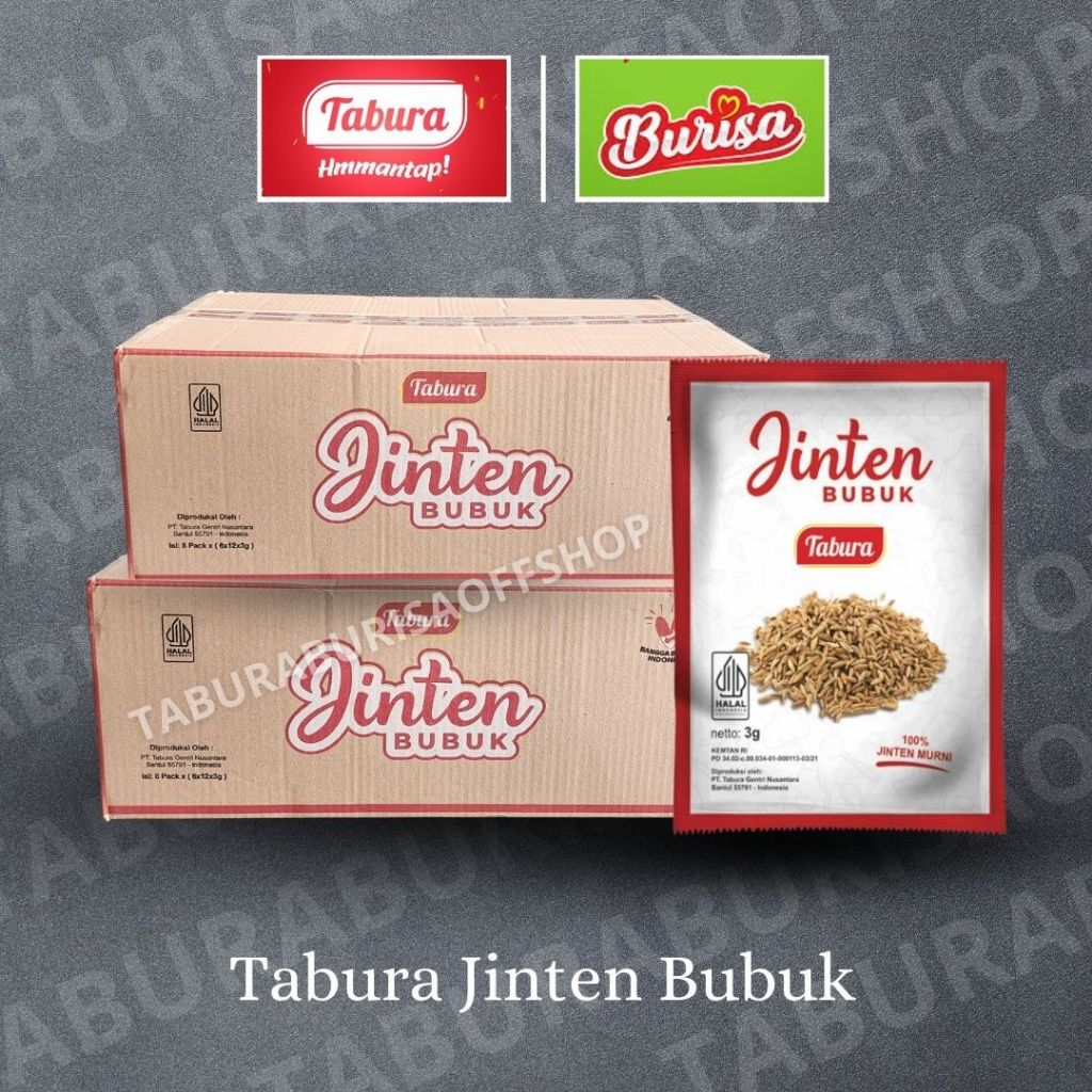 

TABURA Jinten Bubuk (DOS-CARTON)