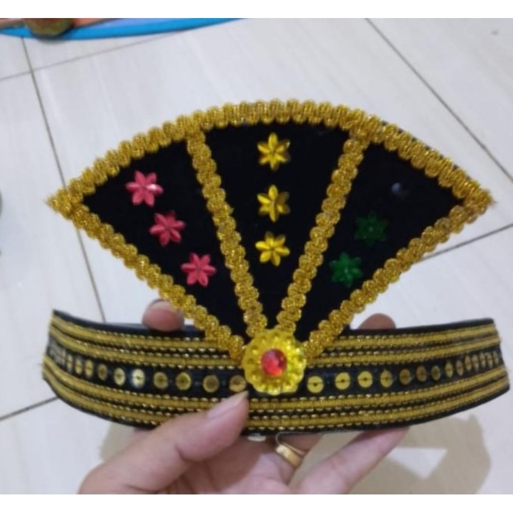 Accesories Tari saman/Ikat Kepala Tari Saman/Perlengkapan Tari Saman Untuk Anak & Dewasa-Wanita