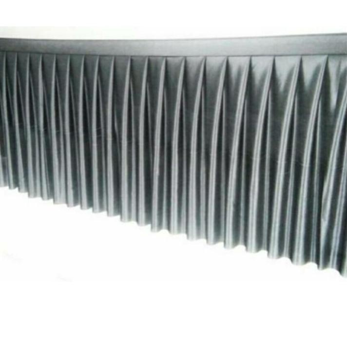 Rok Meja Dekorasi Prasmanan Kain Filamin Tinggi 75 cm. Lebar 2 meter